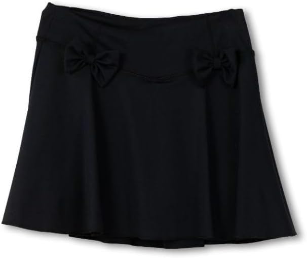 Simply Southern Women's Bow Skort with Interior Short, UPF 50 and Decorative Bow Embellishments