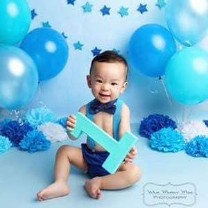 Baby Boys First Birthday Cake Smash Outfit Suspenders Bow Tie Rugby ONE Themes Diaper Cover - Image 7
