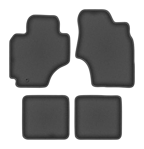 Tapis de voiture velours Durban graphite pour les trajets du quotidien en RAV4 II