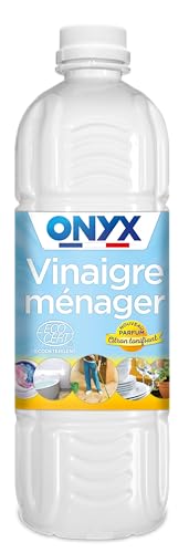 Onyx - Vinaigre ménager Parfum Citron - Nettoyant, Détartrant Multi-Surfaces et Multi-Usages -...