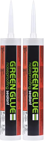 Image of Acoustical Caulk (29 oz) 1 Tube with Clean up Wipe (Pack of 2)