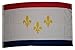 City of NEW ORLEANS FLAG, 3'x5' state louisiana