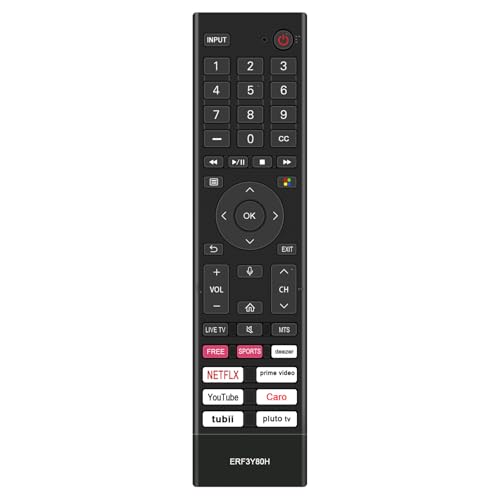 Catálogo para Comprar On-line hisense h8e los 5 mejores. 46 Reemplazo de mando a distancia IR compatible con Hisense Smart TV 50A6GV 55A6GV 65A6GV 58A6GV 43A6GV 50A65HV 58A53FUV 55A53FUV 43A53FUV 55A65HV 65A53FUV 50A53FUV A65HHHHHV 65A65HV...