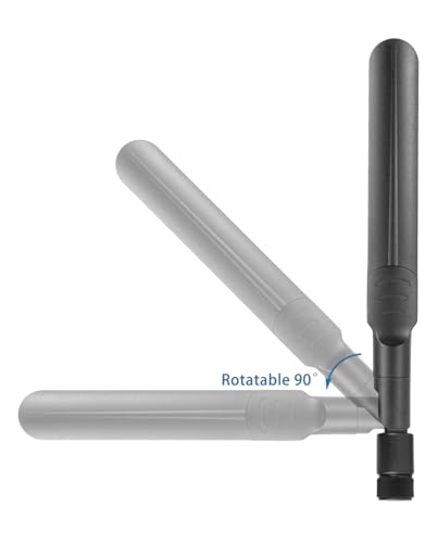 Vecys 2PCS 4G LTE Antenna 3dBi External SMA Male Antenna Compatible with 4G LTE Wireless CPE Router Hotspot Cellular Gateway Router Modem - Image 2