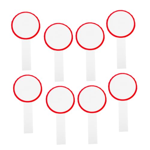 8 piezas pizarras blancas portátiles para puntajes miniatura 1