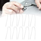 Tubos para Audífonos, 10 Piezas Tubo para Audífonos Tipo R Reemplazo BTE Tubos para Audífonos para la Mayoría de los...