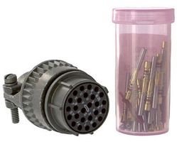 ITT CANNON MS3126F16-26S CIRCULAR CONNECTOR PLUG SIZE 16, 26 POSITION, CABLE