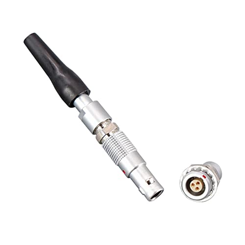 Cable conector EGG hembra compatible con enchufe FGG 5 Pin circular de aviación 4