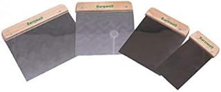 Barnwell 4pc Continental Scraper Filling Putty Knife Set 50mm 80mm 100mm 120mm