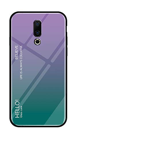 Custodia® Gradient Color Anti-Arañazos Vaso Funda para Meizu 16X (6)