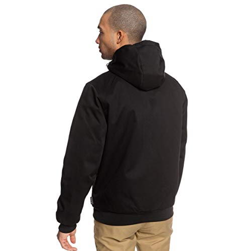 DC Shoes Ellis, Bomber Uomo, Nero (Black Kvj0)