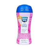 Fresh Step Litter Box Deodorizing Crystals, Sweet Blossom Scent - Conceals Cat Odors - Floral Scented and Touch Activated Litterbox Crystal, 15 Oz