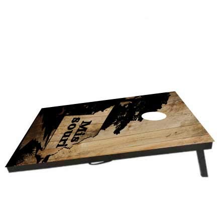 VictoryStore Cornhole Games - State of Missouri Cornhole Bag Toss Game - Missouri Bag Toss