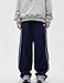 Ckuea Y2k Track Pants Men Baggy Sweatpants Loose Striped Parachute Pants Wide Leg Hip Hop Streetwear