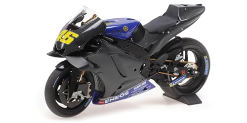 Moto miniature YZR-M1 Valentino Rossi Minichamps pour décoration bureau passionné