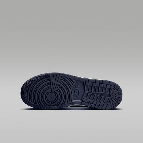 Air Jordan 1 Low OG Obsidian Big Kids' Shoes (CZ0858-400, Obsidian/Sail/University Blue)2