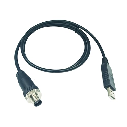 OCXUTSX USB to M12 8PIN RS232 CONVERTER SERIAL COMMUNICATION CABLE for ICS SERIES BALANCES to PC HOST(5m)