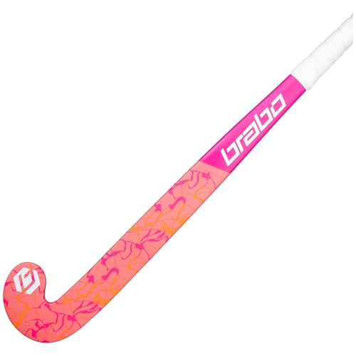 Brabo Youth Outdoor Marble Pink Field Hockey Sticks (30\")