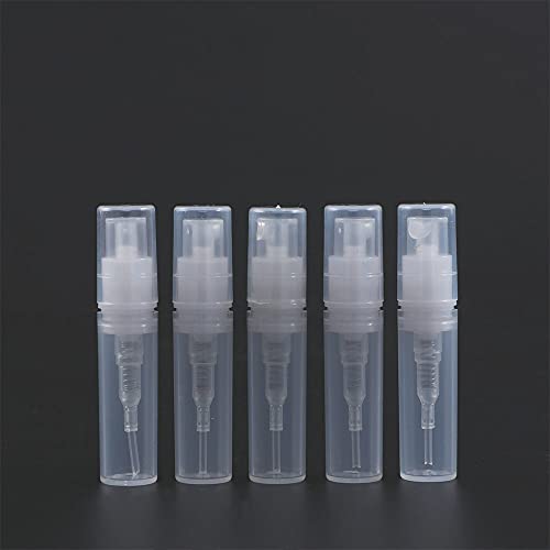 Botella de spray plástico para perfume 2 ml miniatura 2