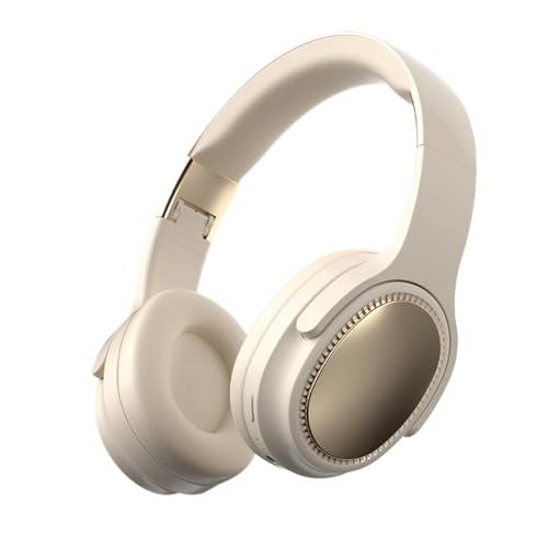Auriculares inalámbricos plegables con carga rápida y almohadillas suaves