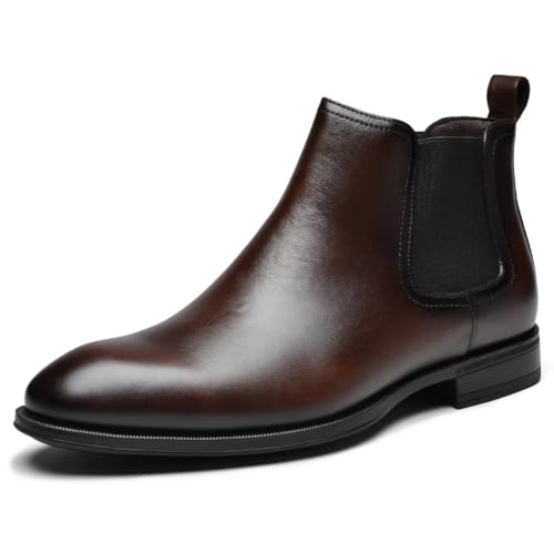 Image of Arkbird Men's Dress Boots Genuine Leather Ankle Boot for Men Classic Casual Oxford Style Footwear
