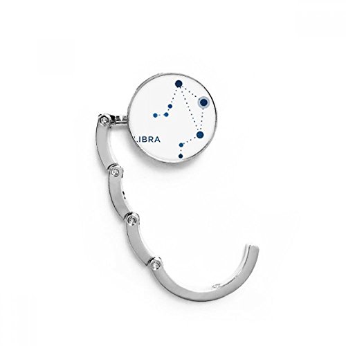 Cintre de table pour sac pliable motif Balance Constellation cadeau astrologique