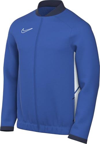 NIKE Academy 25 Veste De Survêtement De Foot Tissée Dri-Fit Pour Homme, Royal Blue/Midnight Navy/White/White, FZ9837-463, L