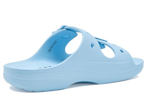 Crocs Sandales Saturday pour femme, calcite bleue, pointure 40