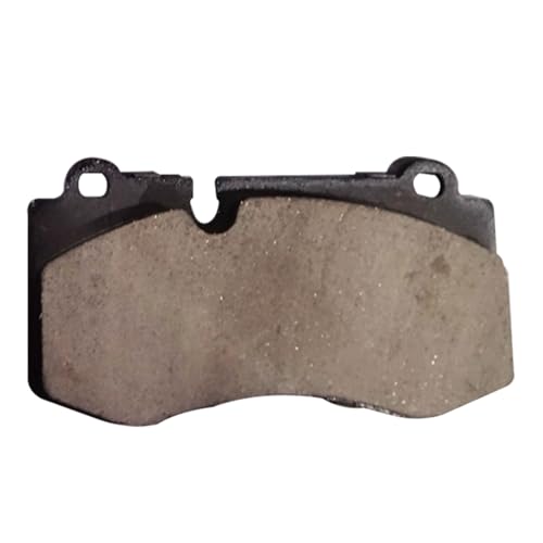 Image of Detroit Axle - 4pc Front Brake Pads for Mercedes-Benz 2007-2013 S550 S600 2007-2014 CL550 CL600 2012-2013 S350 2010-2013 S400 2009-2012 SL550, Ceramic Brake Pads with Hardware Replacement