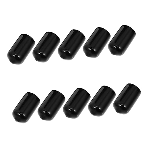 CORHAD Billiard Stick Case 10pcs Mini Covers Snooker Tip Protector Billiard Necessity