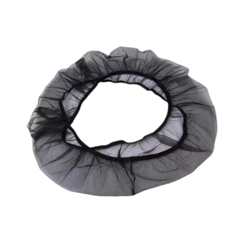 Bird Cage Cover Pet Bird Net Cover Soft Elastic Sturdy Cage Catcher Net, Black, 25cm