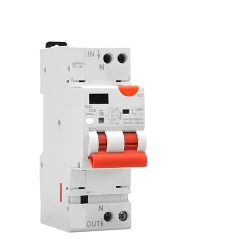 Disjoncteur résiduel réglable GYRC-ZN05 protection contre fuite de courant et surintensité 20A