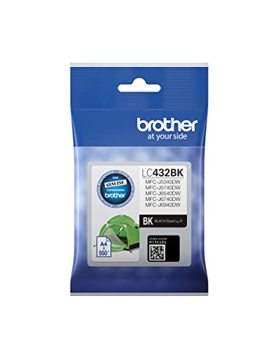 Brother LC432 encre noire de qualité supérieure pour des rendus graphiques de haute précision