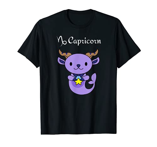 Horóscopo Capricornio - Diciembre Enero Cumpleaños Anime Zodiaco Camiseta