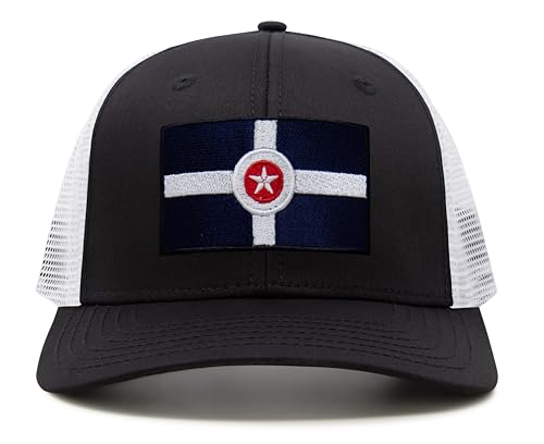 Image of International Tie City Hat for Men and Women, Adjustable Snapback Trucker Baseball Cap with Embroidered Patch
