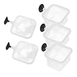 Réservoir d'élevage : ce filet d'éclosion à poissons se fixe facilement à votre aquarium par ventouse. il est très dur et ne se déformera pas, filet de séparation des poissons.