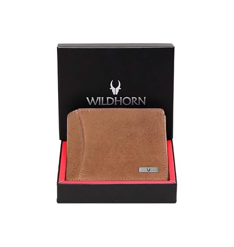 WildHorn unisex-adult Leather Wallet for Men Bi-Fold Wallet