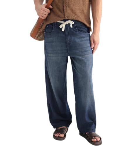 Image of Rare Rabbit Baggy Plain Jeans