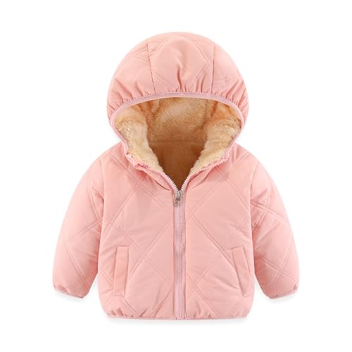 Manteau d'hiver court pour fille parfait pour l'école et les loisirs