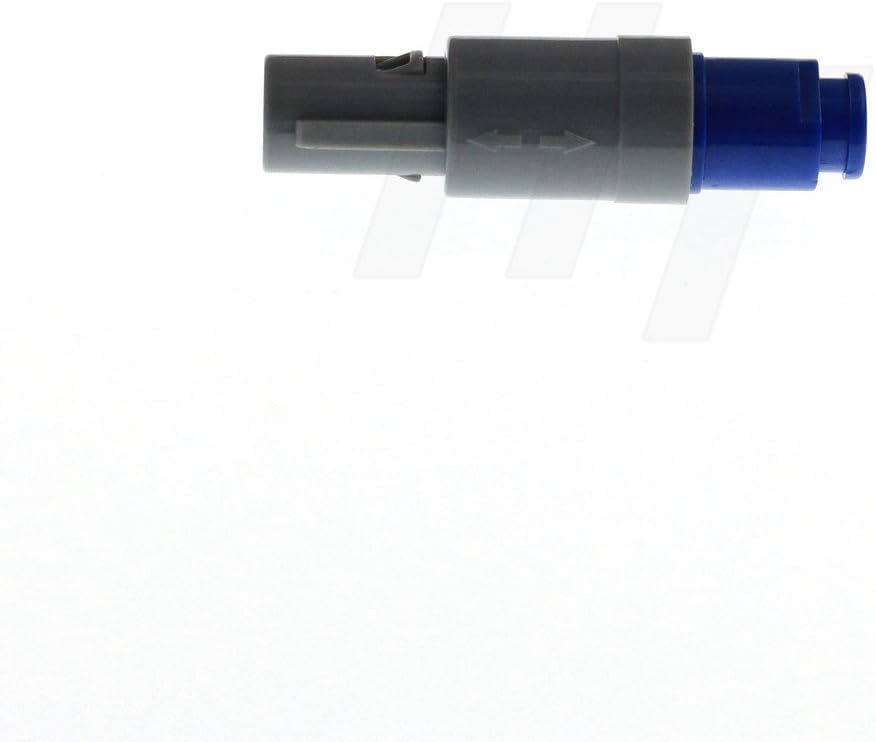 HangTon 1P Medical Plastic Connector Circular Male Straight Plug PAG Probe 2pcs for Color Doppler Ultrasound(6 Pin, Plug)