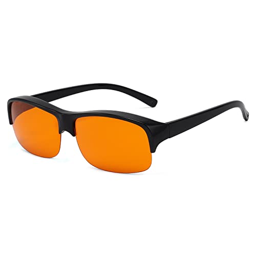 Eyekepper Fitover Blue Light Glasses (Amber Lens)