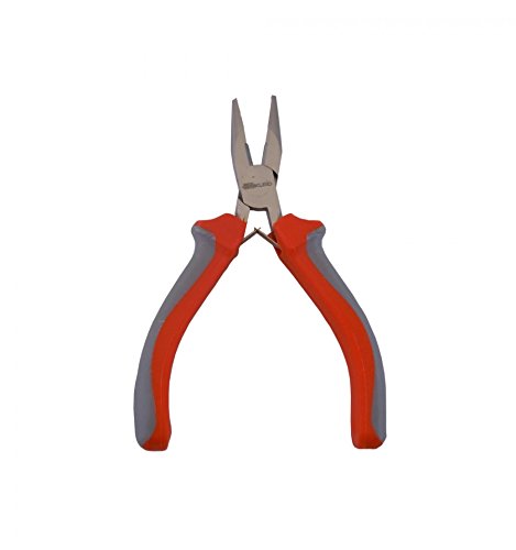 Pinza a becchi mezzi tondi x elettronica sikurotech 04062 125 mm