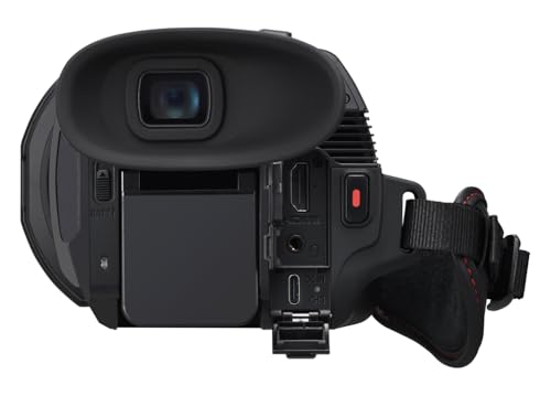 Image of Panasonic X1600 4K Camcorder for Directors, Wide Angle Telephoto Lens with 24x Zoom, Hybrid O.I.S., 4K High-Precision AF with Face Detection, Heat Dispersing Design, Wireless Controls - HC-X1600J