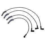 TRQ Engine Ignition Spark Plug Wire Kit Set Compatible with Ford Focus L4 2.0L SOHC