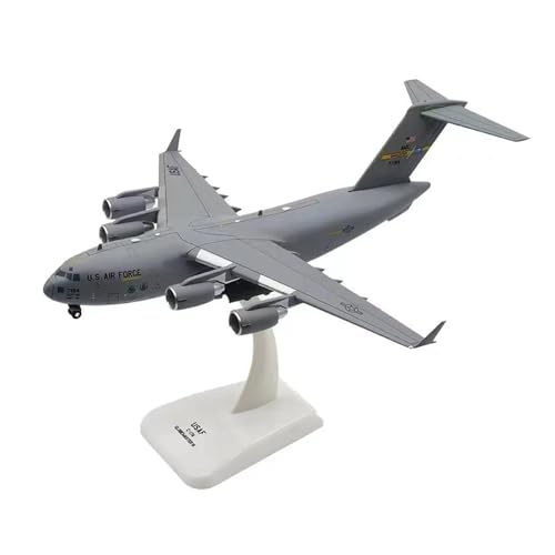 Maquette d'avion militaire C17 en métal : cadeau idéal pour passionné d'aviation
