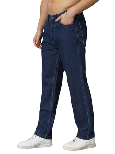 Image of Amazon Brand - INKAST Men Mid Rise Straight Fit Jeans | Denim Wear | Casual Pants | Straight Fit