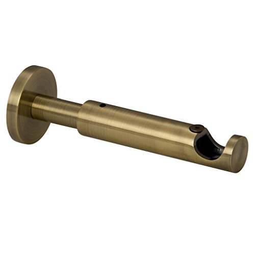 Chyc Support Extensible pour Tringle en Acier D20 - Bronze