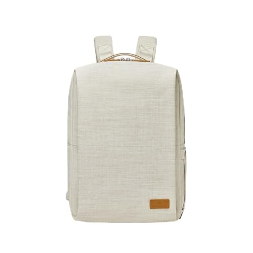 Nordace Siena Pro 15 Sac à dos intelligent avec chargement USB pour ordinateur portable de 16", sac à dos quotidien de 20 l pour voyage, quotidien ou travail, beige, Normal, Sacs à dos de jour