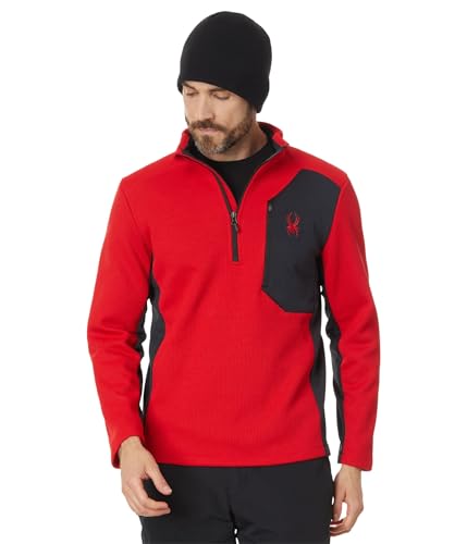 Veste Spyder Bandit 1/2 Zip homme pour le ski et les activités outdoor active