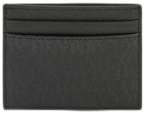 Armani Exchange A｜X Men's Logo Card Case Black, One Size, Small